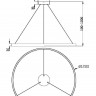 Подвесной светильник Maytoni Rim MOD058PL-L65BS3K