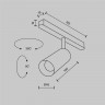 Трековый светильник Maytoni Technical Focus LED TR032-2-5W4K-M-BW