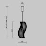 Светильник подвесной Maytoni Shadows of the past MOD263PL-L20BS3K