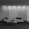 Светильник встраиваемый Maytoni Nude DL065-12W4K-TRS-W