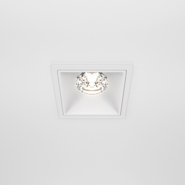 Встраиваемый светильник Maytoni Technical Alfa LED LED DL043-01-15W4K-D-SQ-W