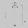 Встраиваемый светодиодный светильник Maytoni Technical Focus T C140RS-L300-7W3K-BBS