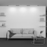 Трековый магнитный светодиодный светильник Maytoni EXILITY Basis TR030-2-24W2.7K-B