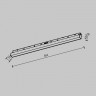 Трековый магнитный светодиодный светильник Maytoni EXILITY Basis TR030-2-24W2.7K-B