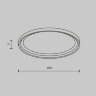 Кольцо для встраиваемого светильника Maytoni Accessories DLA110-B