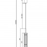 Подвесной светильник Maytoni Ordo MOD272PL-L12BS3K1