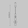 Подвесной светильник Maytoni  Monochrome MOD071PL-L8B3K2