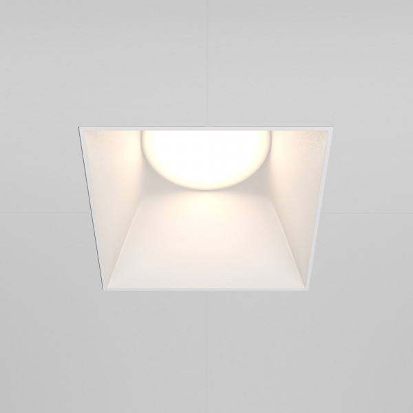 Встраиваемый светильник Maytoni Technical Share DL051-01-GU10-SQ-W
