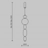 Светильник подвесной светодиодный Maytoni Adore MOD297PL-L17BS3K