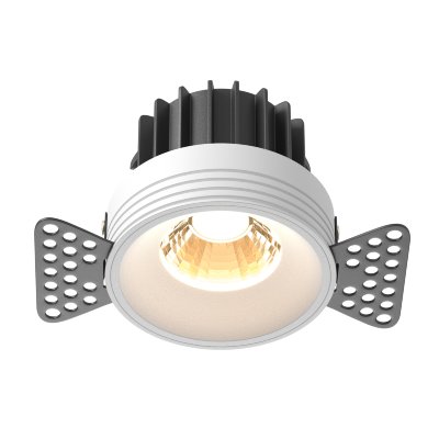 Светильник встраиваемый Maytoni Round DL058-12W2.7K-TRS-W