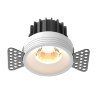 Светильник встраиваемый Maytoni Round DL058-12W2.7K-TRS-W