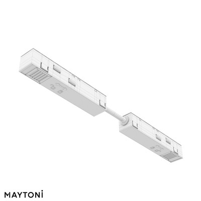 Коннектор питания прямой гибкий 5см Maytoni Technical Exility TRA034CPC-42W-5