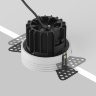 Светильник встраиваемый светодиодный Maytoni Round DL058-12W2.7K-TRS-B