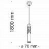Подвесной светодиодный светильник Maytoni Torre P037PL-L11B4K