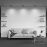 Светильник потолочная Maytoni Glare C091CL-12W3K-BS