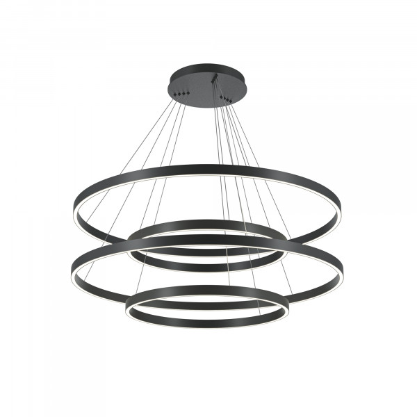 Светильник подвесной светодиодный Maytoni Rim MOD058PL-L174BK