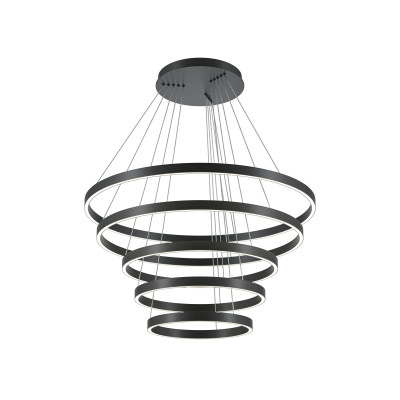 Светильник подвесной светодиодный Maytoni Rim MOD058PL-L200BK