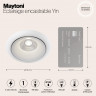 Светильник встраиваемый светодиодный Maytoni Yin DL031-2-L8W