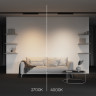 Трековый трехфазный светодиодный светильник Maytoni Trinity Basis TR196-3-20W2.7K-B