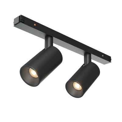 Трековый магнитный светодиодный светильник Maytoni Basity Focus Duo TR176-1-2X5WTW-M-B