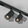 Трековый магнитный светодиодный светильник Maytoni Basity Focus Duo TR176-1-2X5WTW-M-B