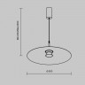 Светильник подвесной светодиодный Maytoni Platte MOD352PL-L10W3K1