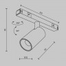 Трековый магнитный светодиодный светильник Maytoni Basity Focus Led TR176-1-5WTW-M-B