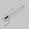 Блок питания встраиваемый для трековых светильников 100W 48V IP20 Maytoni Radity TRA086DR-100W