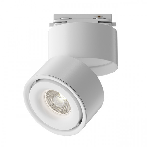 Трековый однофазный светодиодный светильник диммируемый Maytoni Unity Yin TR084-1-15W4K-D-W